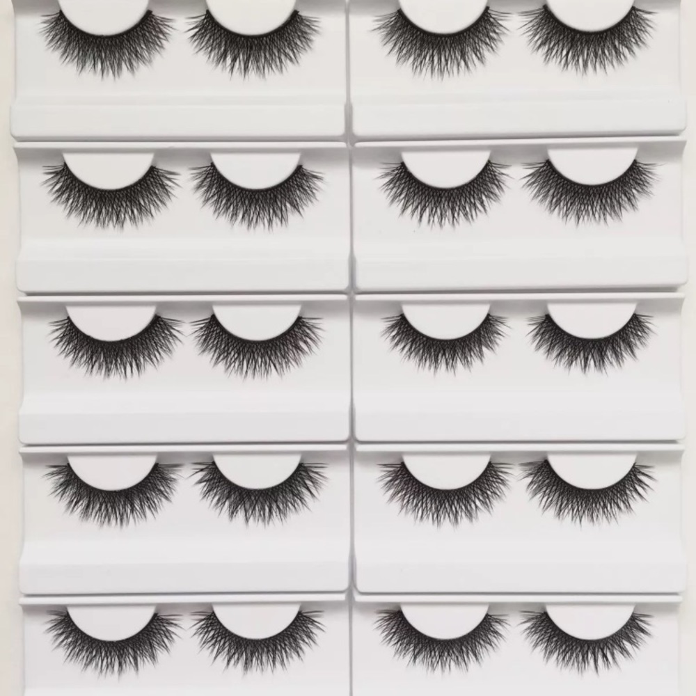 Reusable False Lashes 10 Pairs Vegan Lashes